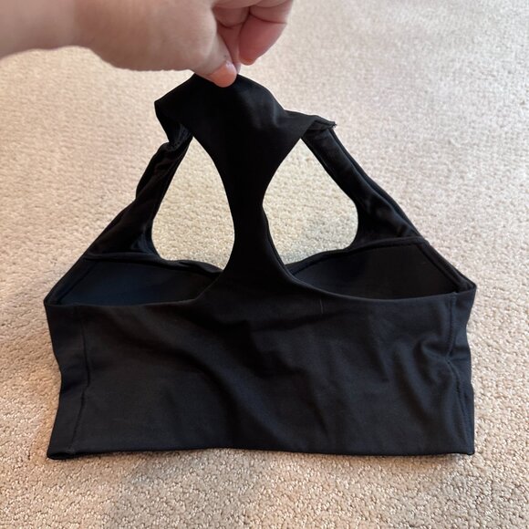 Victoria's Secret Sports Bra Racerback Lightweight Black Size 32DD #817743-QB4 - Picture 5 of 12